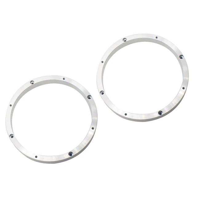 Alt view image 10 of 10 - SYCZIOHU 6-1/2 Inch Aluminum Alloy Speaker Spacer Heavy Dtuy Woofer Spacer Ring Car Speaker Mounting Ring Spacer Adapter
