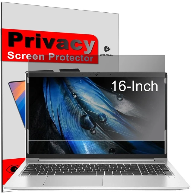 Alt view image 6 of 10 - Privacy Screen for HP OmniBook 5 16/OmniBook 7 16/OMEN 16/Envy 16/Spectre 16/ZBook 16 & EliteBook 16 G1/860/865/665/660/460/465 Series (G11/G10/G9)16-Inch Removable Laptop Privacy Filter Shield
