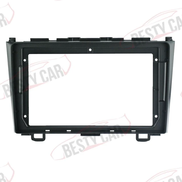 Alt view image 8 of 8 - Fits for Honda CRV 2007-2012 Car Radio Stereo Fascia Frame Double DIN 9 inch Dash Installation Mounting Kit