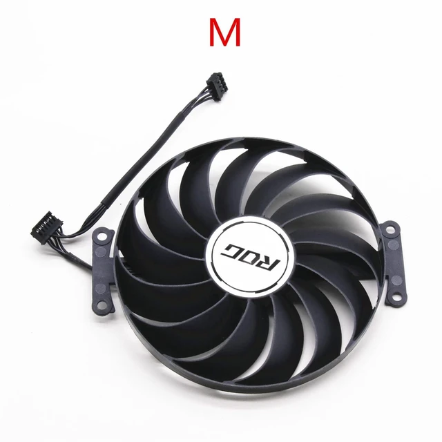 Alt view image 9 of 10 - Bestparts New Fan Replacement for ASUS Graphics Card ROG Strix 3060Ti 3070 3080 3090 6700xt 6800 6900