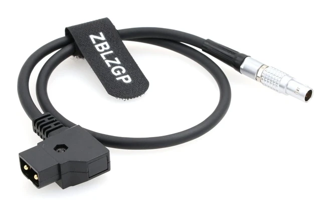 Alt view image 6 of 10 - ZBLZGP D-tap to 0B 2 Pin Male Power Cable for Teradek Bolt ARRI RED Paralinx Preston Transvideo SmallHD (Straight 2 pin)