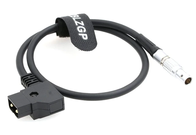 Alt view image 10 of 10 - ZBLZGP D-tap to 0B 2 Pin Male Power Cable for Teradek Bolt ARRI RED Paralinx Preston Transvideo SmallHD (Straight 2 pin)