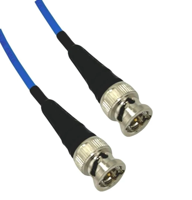Alt view image 8 of 8 - Cable Evolution 12G HD SDI Cable Mini RG59 - BNC to BNC - (15 Feet) (Blue)
