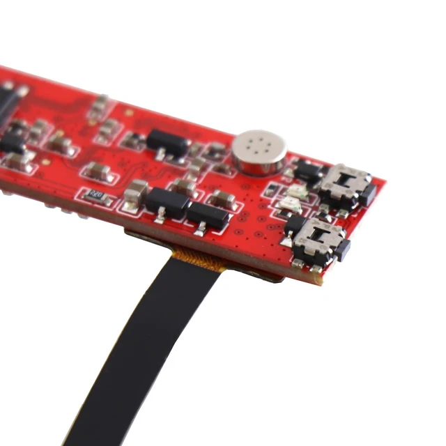 Alt view image 8 of 10 - The...Cam C55-R Low Power 3GP Camera Module, Red Camera Module 352x288 Resolution, Long Recording Time
