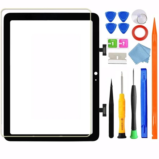 Alt view image 6 of 10 - for iPad 10 (10th Generation) ^^^^ iPad (A16) A2696 A2757 A3354 A3355 A2777 Screen Replacement Digitizer Touch Glass Kits, for iPad 10th Gen (2022) ^^^^ iPad A16 (2025) fit 10.9 Inch and 11 inch, Full