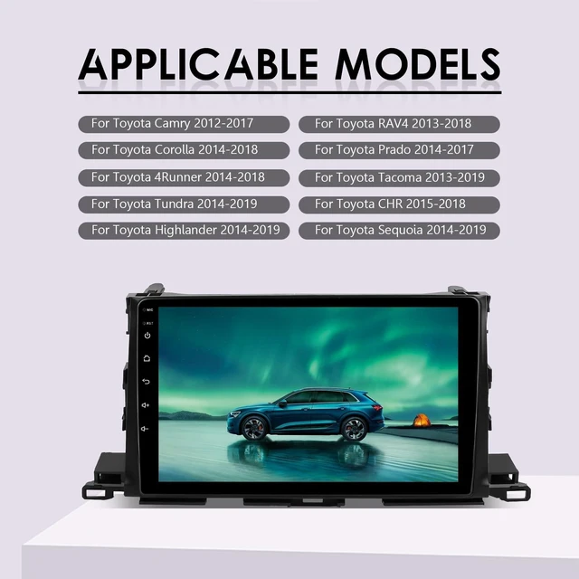 Alt view image 7 of 10 - ViaBecs 16PIN Car Radio Wiring Harness for Toyota Corolla RAV4 Camry 4Runner Tundra Highlander 2014-2018, Aftermarket Stereo Wire Harness with CANBUS Adapter Support JBL Amp, Backup Camera, SWC