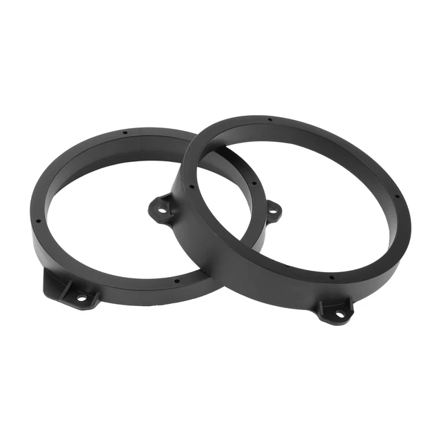 Alt view image 6 of 10 - INFINAUTO Speaker Spacer Ring Tweeter Speaker Spacer Adaptor for 6.5" for Subaru Impreza 2014-2020 ABS Black Waterproof