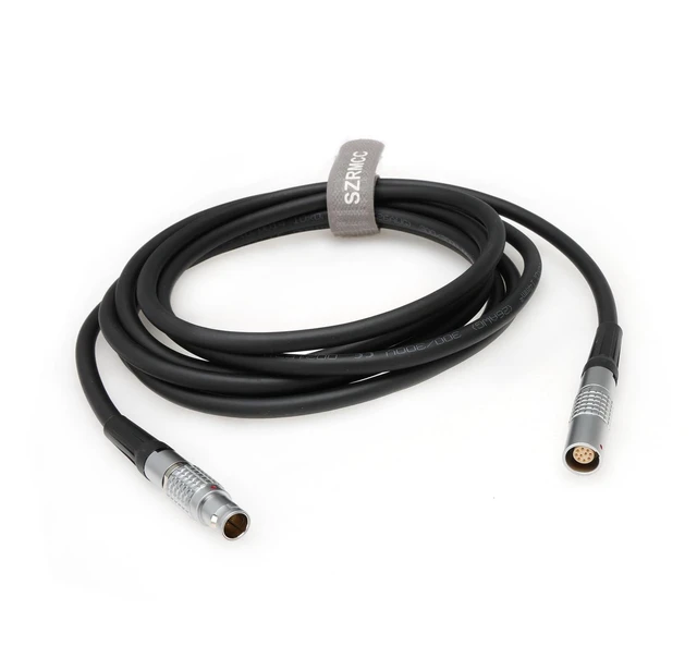 Alt view image 7 of 10 - SZRMCC 1B 10 Pin Male to Female Microphone Preamplifier Extension Cable for Bruel & Kjaer Type 2260 2270 Sound Level Meter (5m)