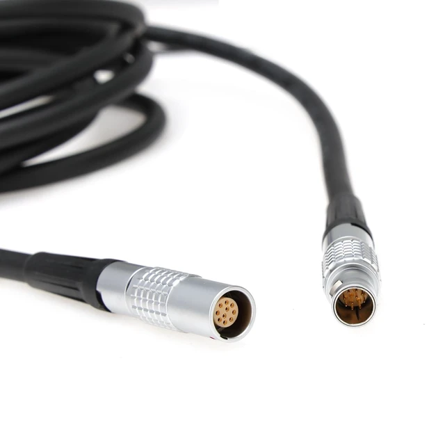 Alt view image 8 of 10 - SZRMCC 1B 10 Pin Male to Female Microphone Preamplifier Extension Cable for Bruel & Kjaer Type 2260 2270 Sound Level Meter (5m)