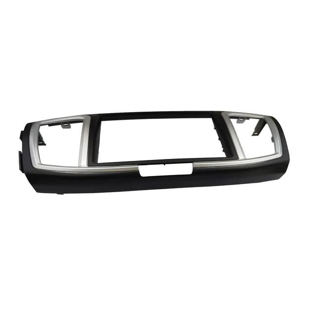 Alt view image 9 of 10 - DKMUS Double Din Radio Stereo Dash Installation Mount Trim Kit Compatible with Honda Accord 2013-2017