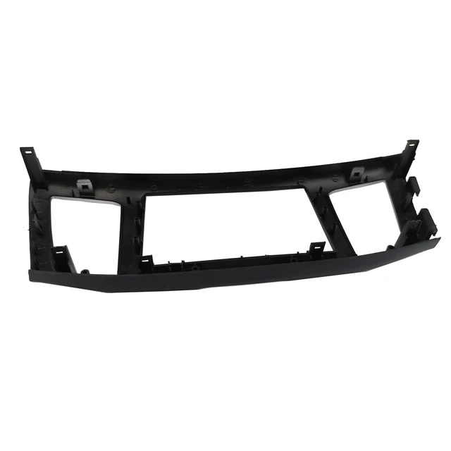 Alt view image 8 of 10 - DKMUS Double Din Radio Stereo Dash Installation Mount Trim Kit Compatible with Honda Accord 2013-2017
