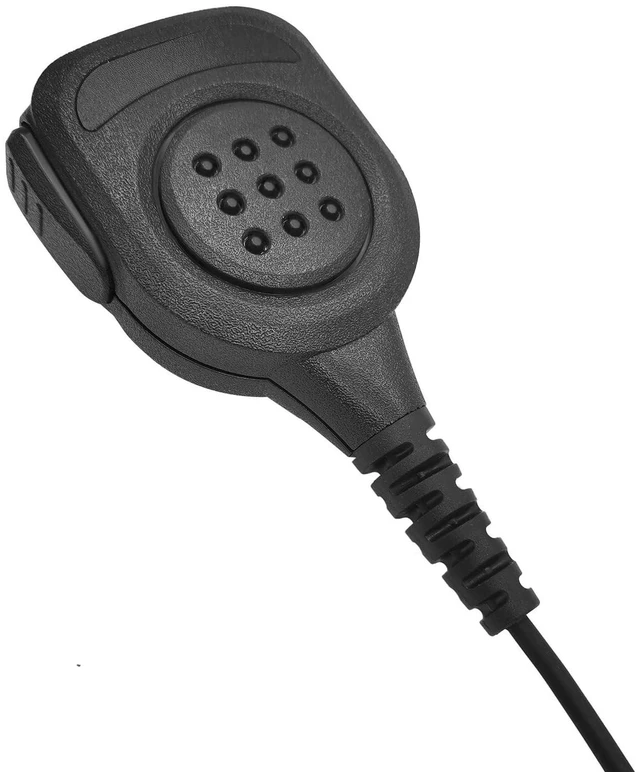 Alt view image 7 of 8 - HELETUL IP65 Waterproof Shoulder Mic Walkie Talkie Microphone for Motorola HT750 HT1250 PR860 HT1250 LS, HT1550, HT1550LS, MTZ850, MTX850LS, MTX950, MTX960, MTX8250