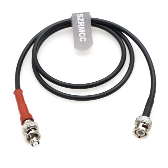 Alt view image 5 of 8 - SZRMCC BNC Male to RP-BNC SHV Male Coaxial Cable 50ohm High Voltage 5000V Test Cable for Thorlabs' Piezo Amplifier (2m)