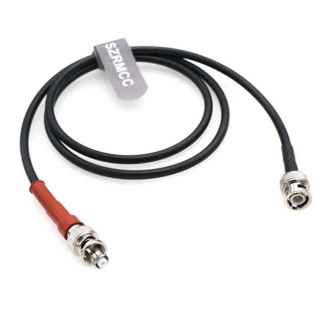 Alt view image 6 of 8 - SZRMCC BNC Male to RP-BNC SHV Male Coaxial Cable 50ohm High Voltage 5000V Test Cable for Thorlabs' Piezo Amplifier (2m)