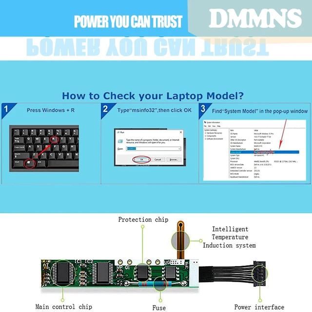 Alt view image 9 of 10 - DMMNS CF-VZSUPW Battery CF-VZSU0PR CF-VZSU0GW CF-VZSU0LW for Panasonic Toughbook CF54 CF-54 Mk1 Mk2 Mk3 Series 54 Gloved Multi Touch,54 Lite, 54 Performance, 54 Prime CF-54F9001KM 11.1V 4200mAh 46Wh