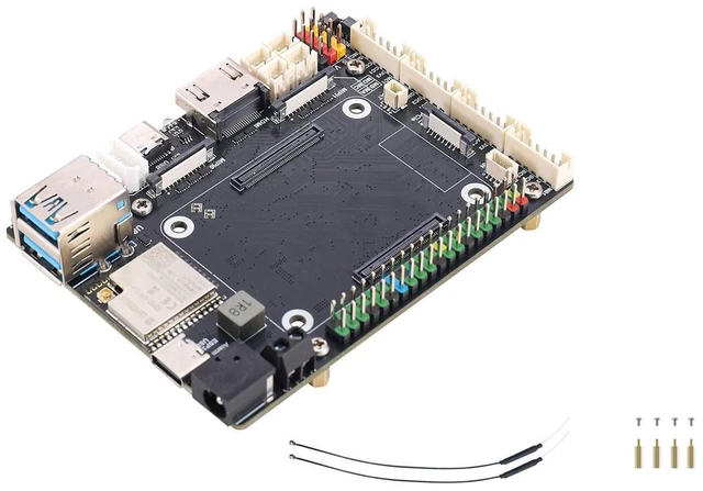 Alt view image 6 of 10 - High-Performance Motor Driver Board & Robotics Controller for Compute Module 5, with ESP32, 4K HDMI, USB 3.2, MIPI (200 chars)