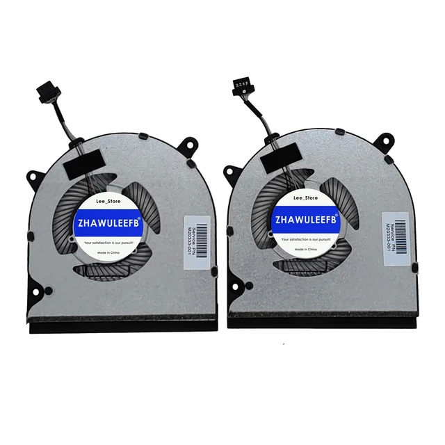 Alt view image 3 of 4 - ZHAWULEEFB Replacement New Laptop Discrete Graphics Card CPU+GPU Cooling Fan for HP Pavilion 15-EG 15-eg0021nr 15-EG0073CL TPN-Q245 TPN-Q246 M20333-001 M03507-001 EG50040S1-CL50/CS10-S9A DC5V 2.25W