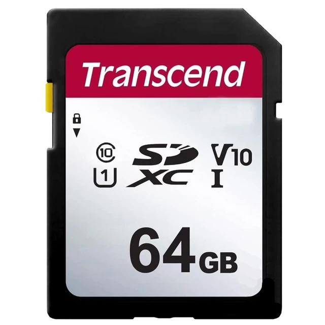 Alt view image 5 of 8 - Transcend 64GB Memory Card, Compatible with Nikon COOLPIX B500 Digital Camera - SDXC UHS-I Memory Card - Class 10, U1, 100MB/s, 300 Series