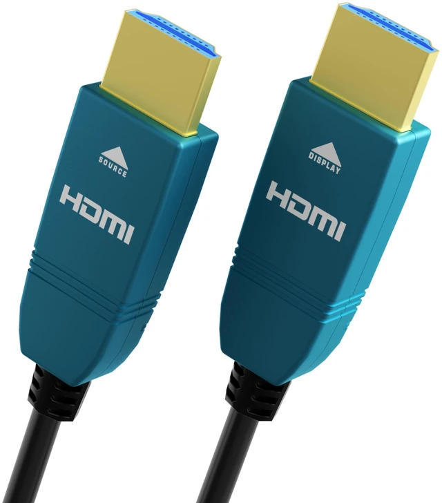 Alt view image 6 of 10 - BlueAVS 15 Feet HDMI Fiber Optic Cable 4K 60Hz HDMI 2.0b High Speed 18Gbps Dynamic HDR10 HDCP2.2/2.3 eARC Black