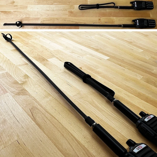 Alt view image 7 of 10 - Authentic Genuine Nagoya NA-F30G 30-Inch Tactical Foldable Whip GMRS/MURS (155/465MHz) Antenna SMA-Female for BTECH and BaoFeng Radios