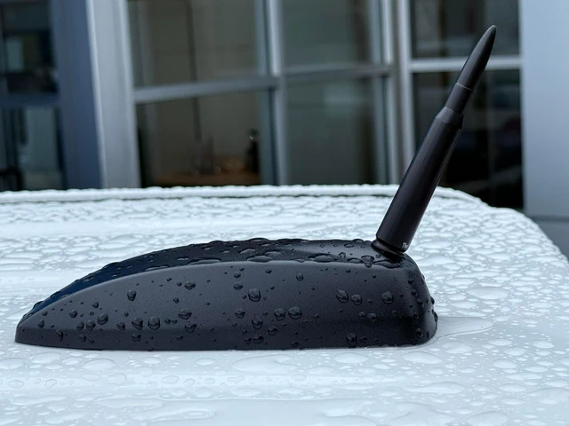 Alt view image 9 of 10 - CravenSpeed Bullet Style Stubby Antenna Compatible with Chevy Colorado 2015-2026 ^^ 4.2 inches ^^ Short Antenna Replacement ^^ Made in The USA