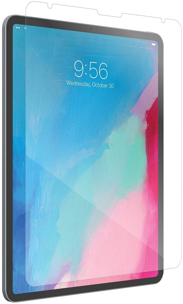 Alt view image 4 of 6 - Invisible Shield ZAGG InvisibleShield Glass Plus - Tempered Glass Screen Protector Made for The Apple iPad Pro 11 Inch - Clear