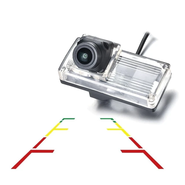 Alt view image 6 of 10 - Vlicevrn Fisheye Vehicle Panoramic Car Rear View Camera 170 Wide Viewing Angle Night Vision Parking Camera IP68 for Toyota REIZ 4D MK1 / Mark X 4D MK1 / Prius/Land Cruiser LC100 LC120 LC200/Prado