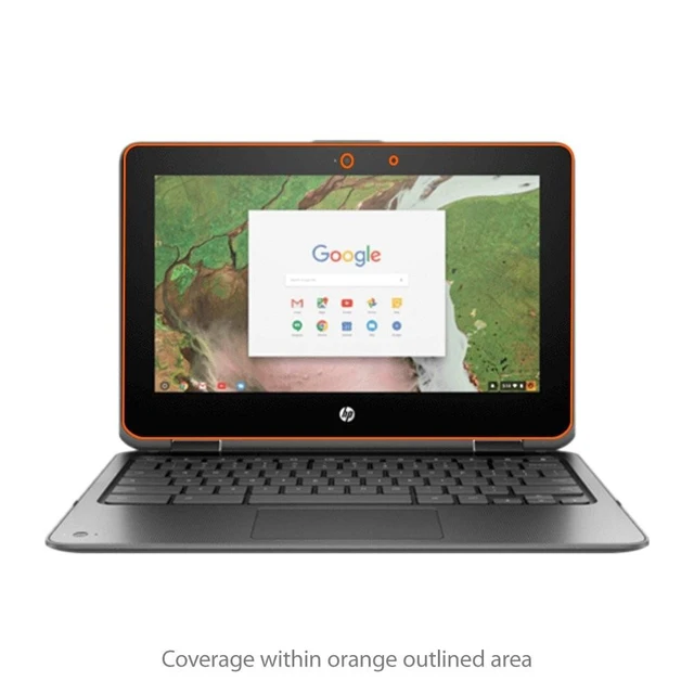 Alt view image 8 of 10 - BoxWave Screen Protector Compatible with HP Chromebook x360 11 G1 EE - ClearTouch Crystal (2-Pack), HD Film Skin - Shields from Scratches