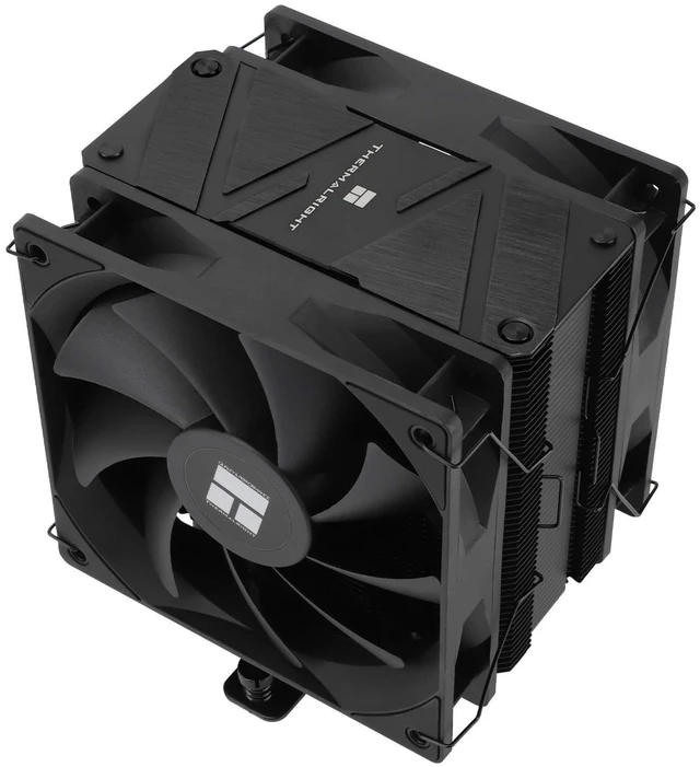 Alt view image 6 of 10 - Thermalrlght Burst Assassin 120 EVO Dark CPU Air Cooler,Double 120mm PWM Fans CPU Cooler, for Intel LGA1700/1851/1150/1151/1200