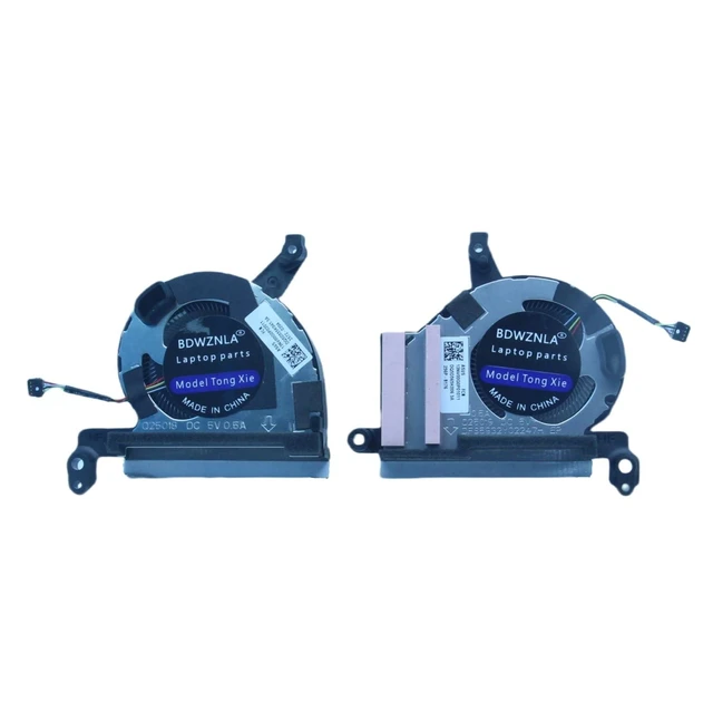Alt view image 5 of 6 - New Laptop CPU and gpu Cooling Fans for ASUS RC73YA ND35C17-24M01 ND35C18-24M02 13NV00G0P01011 13NV00G0P02011 DQ5D565K006 DQ5D555K045 Fan DC5V 0.5A