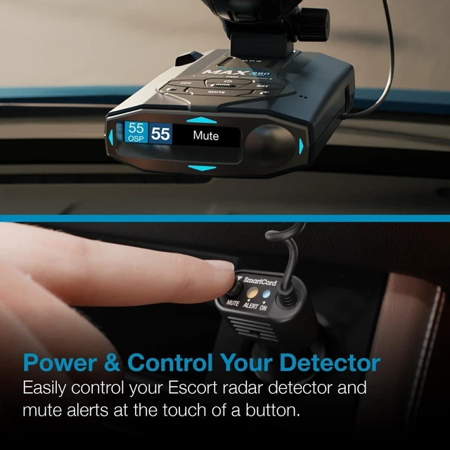 Alt view image 7 of 10 - Escort Radar Detector SmartCord Coiled Wire for Redline 360c, MAX 360/c MKII, 3, 4, MAXcam 360c and Additional Models