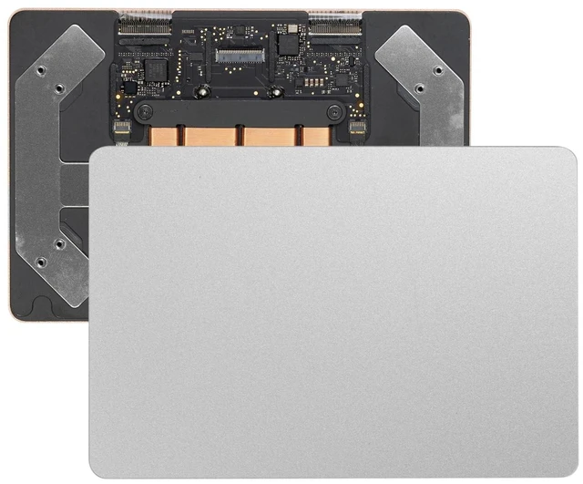 Alt view image 6 of 10 - HAWSON M1 A2337 Trackpad Replacement for MacBook Air 13.3 inch M1 A2337 Trackpad Touchpad 2020 Year (Silver)