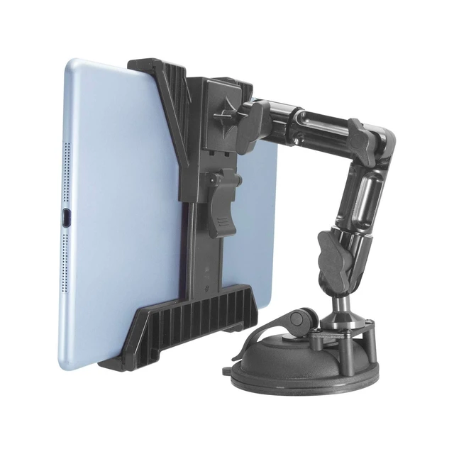 Alt view image 6 of 10 - iBOLT TabDock FixedPro 360 Suction- Heavy Duty Metal 8" Multi-Angle Mount for All 7" - 10" Tablets for Commercial Vehicles, Trucks, and ELD Devices