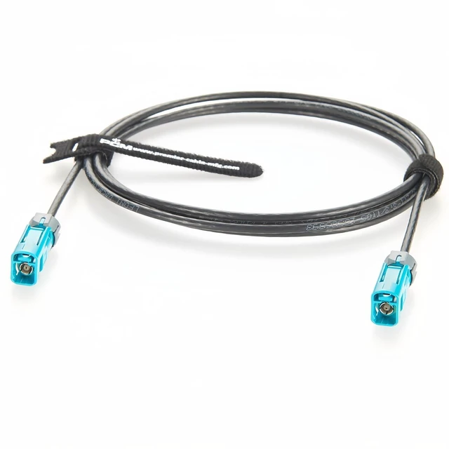 Alt view image 6 of 10 - IP67 Waterproof Rosenberger Fakra Z Female to Female RF Coaxial Cable 59Z163-003-Z Vehicle GPS Antenna Cable for GMSL2 & FPD-Link III Camera, ADAS, Embedded Vision Cameras, Infotainment (2M/6.6FT)
