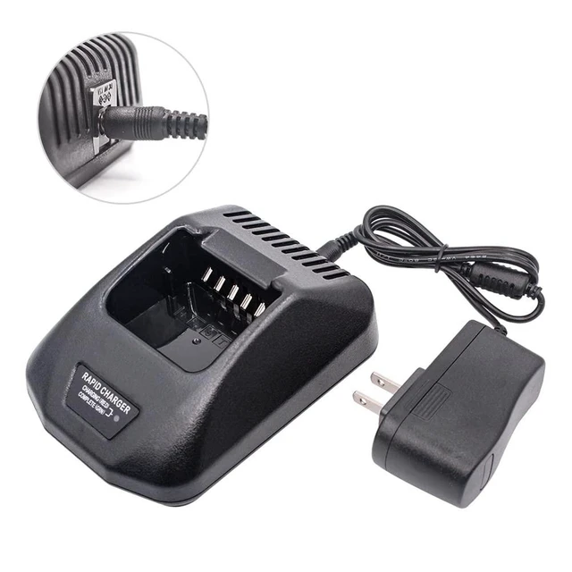 Alt view image 7 of 10 - KSC-25 Charger for KNB-57L TK-2140 TK-2160 TK-3140 TK-3160 TK-3170 KNB-26N KNB-24L Battery