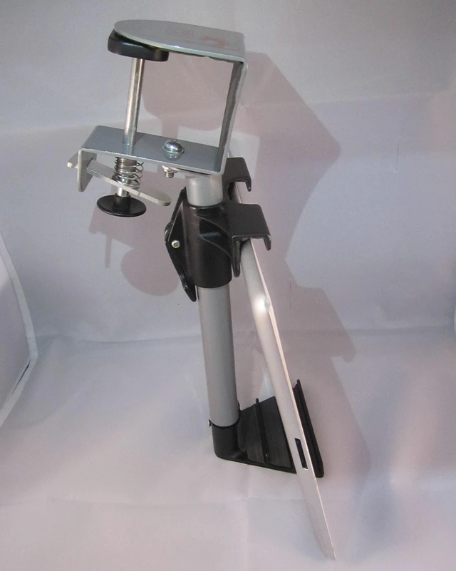 Alt view image 9 of 10 - Upper Desk Universal Portable Cabinet Mount for Tablet PCs and Smart Phones