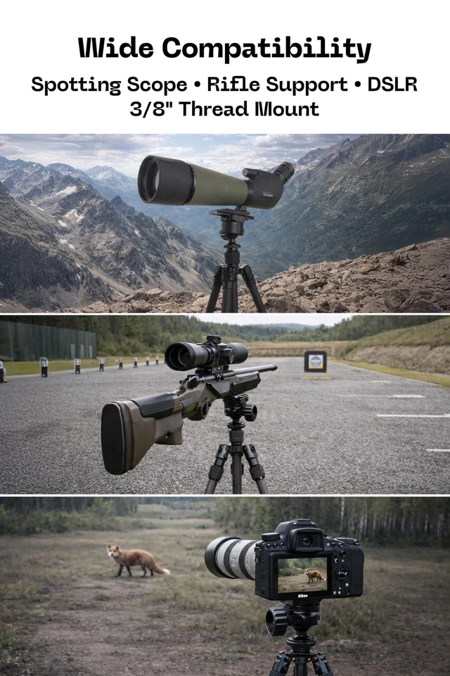 Alt view image 10 of 10 - FANAUE IN-40T Tripod Ball Head, Quick Locking Low Profile 40mm Ball Head Compatible with Arca Swiss/RRS, 3/8" Thread Mount Ballhead with Quick Release Plate for Monopod, DSLR, Max Load 44lbs /20kg