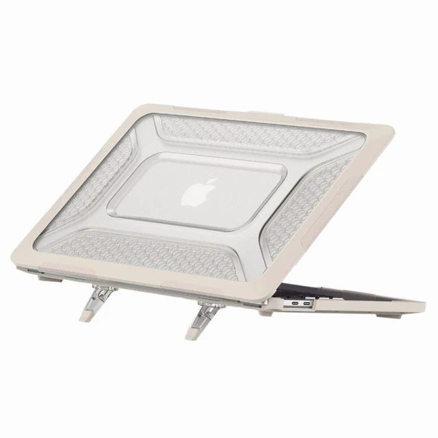 Alt view image 6 of 10 - SaharaCase - Raider Ultra-Duty Series Case with Stand for MacBook Pro 16-Inch (20212025, M1M5), Desert Storm, (LT00064)