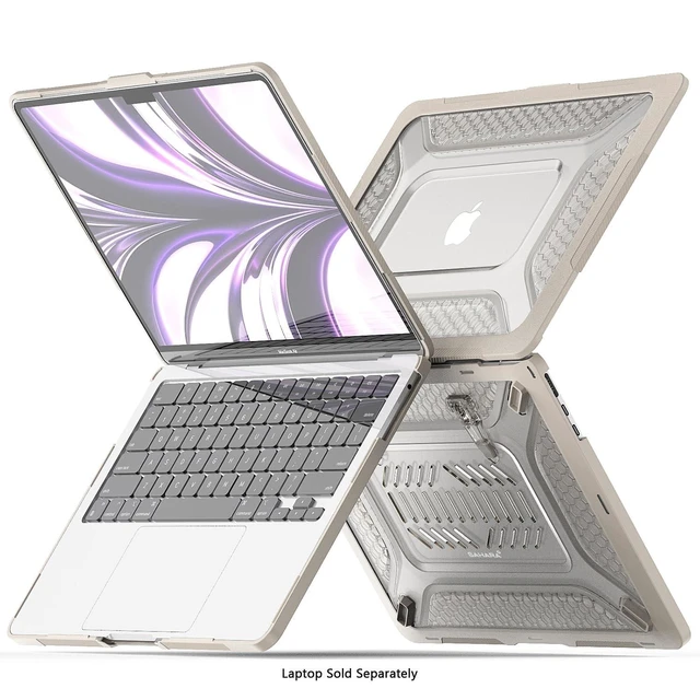 Alt view image 10 of 10 - SaharaCase - Raider Ultra-Duty Series Case with Stand for MacBook Pro 16-Inch (20212025, M1M5), Desert Storm, (LT00064)