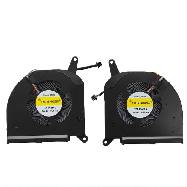 Alt view image 6 of 8 - New Compatible CPU and GPU Cooling Fan for Gigabyte Aorus 15P 15G 17G KB SB WB XB YB YC KC XC RX5G RX7G AERO 15 OLED SA 17 HDR XA RP75XA RP77XA AERO 17 RP77 RP75W Series DC12V Fan (Note:7MM