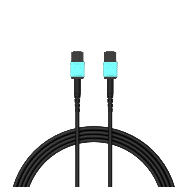 Alt view image 6 of 10 - RUIPRO MPO Female to Female Full Fiber Optic Armored Cable 100FT, OM3 Multimode, 7-Core Type-A, Designed Detachable HDMI/DP/Ethernet Interface Modules