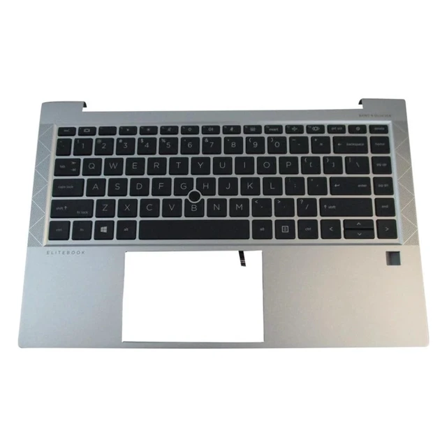 Alt view image 3 of 4 - Replacement for HP EliteBook 840 G7 840 G8 Palmrest Backlit Keyboard Assembly M36312-001 M52490-001