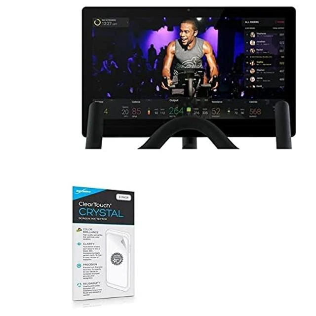 Alt view image 6 of 10 - BoxWave Screen Protector Compatible with Peloton Bike - ClearTouch Crystal (2-Pack), HD Film Skin - Shields from Scratches for Peloton Bike