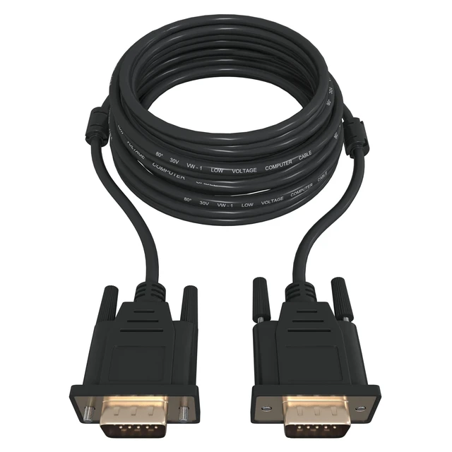 Alt view image 9 of 10 - Tupavco TP606 - VGA Cable 30ft - Computer/Monitor/Projector/PC/TV Cord 15 PIN, 30 Feet Long Video Cord