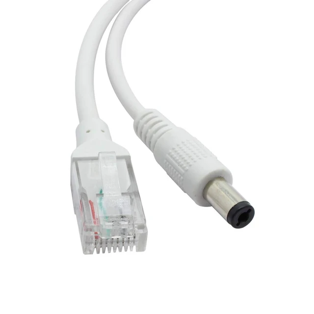 Alt view image 9 of 10 - ANVISION 4-Pack Active 48V to 12V Waterproof PoE Splitter Adapter, IEEE 802.3af Compliant 10/100Mbps, for IP Camera AP Voip Phone and More, White