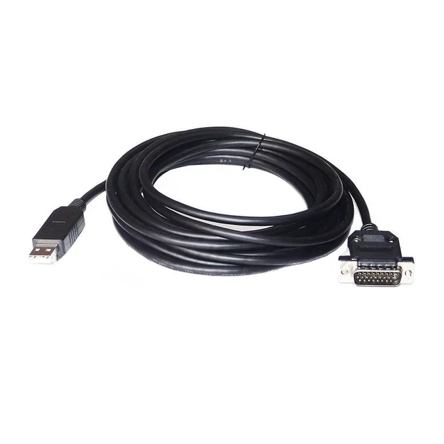 Alt view image 7 of 8 - Pidwaok USB to DB26 Male Cable for Parker Aries Drive, 1.8m RS232 Communication Cable