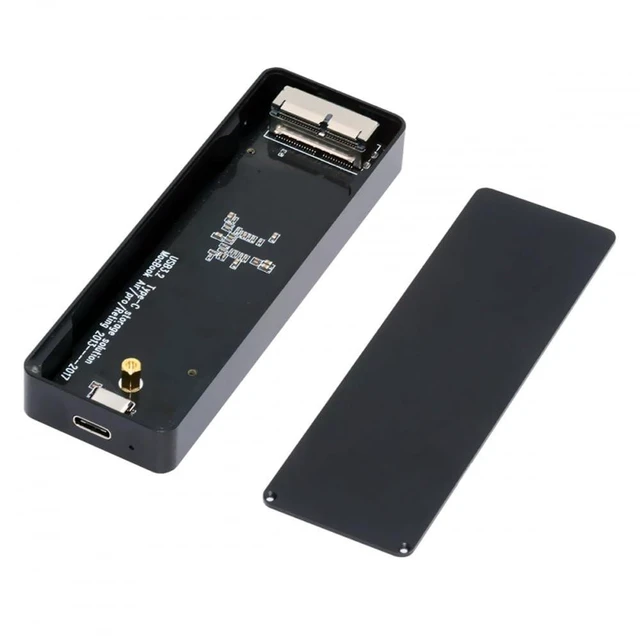 Alt view image 6 of 10 - CY Adapter 20Gbps USB3.2 Type-C USB-C to 16+12Pin Mobile Box HDD Enclosure for MAC Air Pro 2013 2014 2015 2016 2017 SSD Portable Case