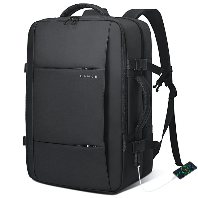Alt view image 6 of 10 - BANGE Travel Backpacks,Flight Approved Carry On Backpacks, 17-inch Laptop Backpack for International Travel Bag,Weekender Luggage Backpack for Men
