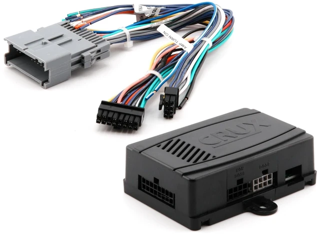 Alt view image 6 of 10 - Crux SOCGM-17C Radio Replacement Interface with Chime for GM Class II Bose Amplified & Non Amplified Systems