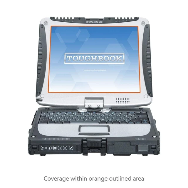 Alt view image 8 of 10 - BoxWave Screen Protector Compatible with Panasonic Toughbook CF-19 - ClearTouch Crystal, HD Crystal Film Skin to Shield Against Scratches